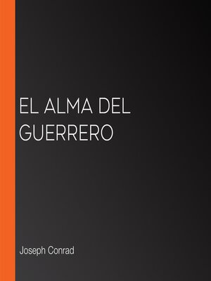 cover image of El alma del guerrero